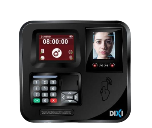 Relógio De Ponto Facial Com Comprovante Dos Funcionários Em Tempo Real